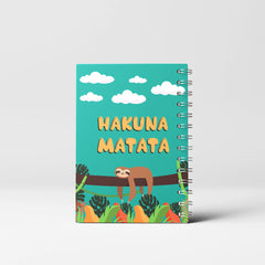 Hakuna Matata Spiral Notebook