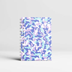 Pink Camouflage Spiral Notebook