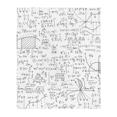 Mathematics Throw blanket