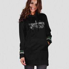 Palestine 6-فلسطين الغالية - Hoodie Dress