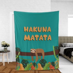 Hakuna Matata Throw Blanket