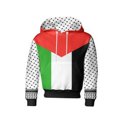 Palestine 4-علم فلسطين - Kids Hoodie