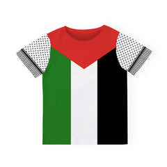 Palestine 4-علم فلسطين - Kids T-shirt - برينك ستور