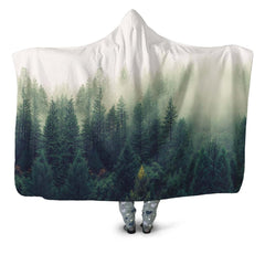 mystic trees Hooded blanket