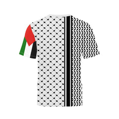 Palestine 5-علم وكوفية - T-Shirt