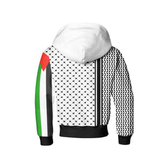 Palestine 5-علم وكوفية - Kids Hoodie