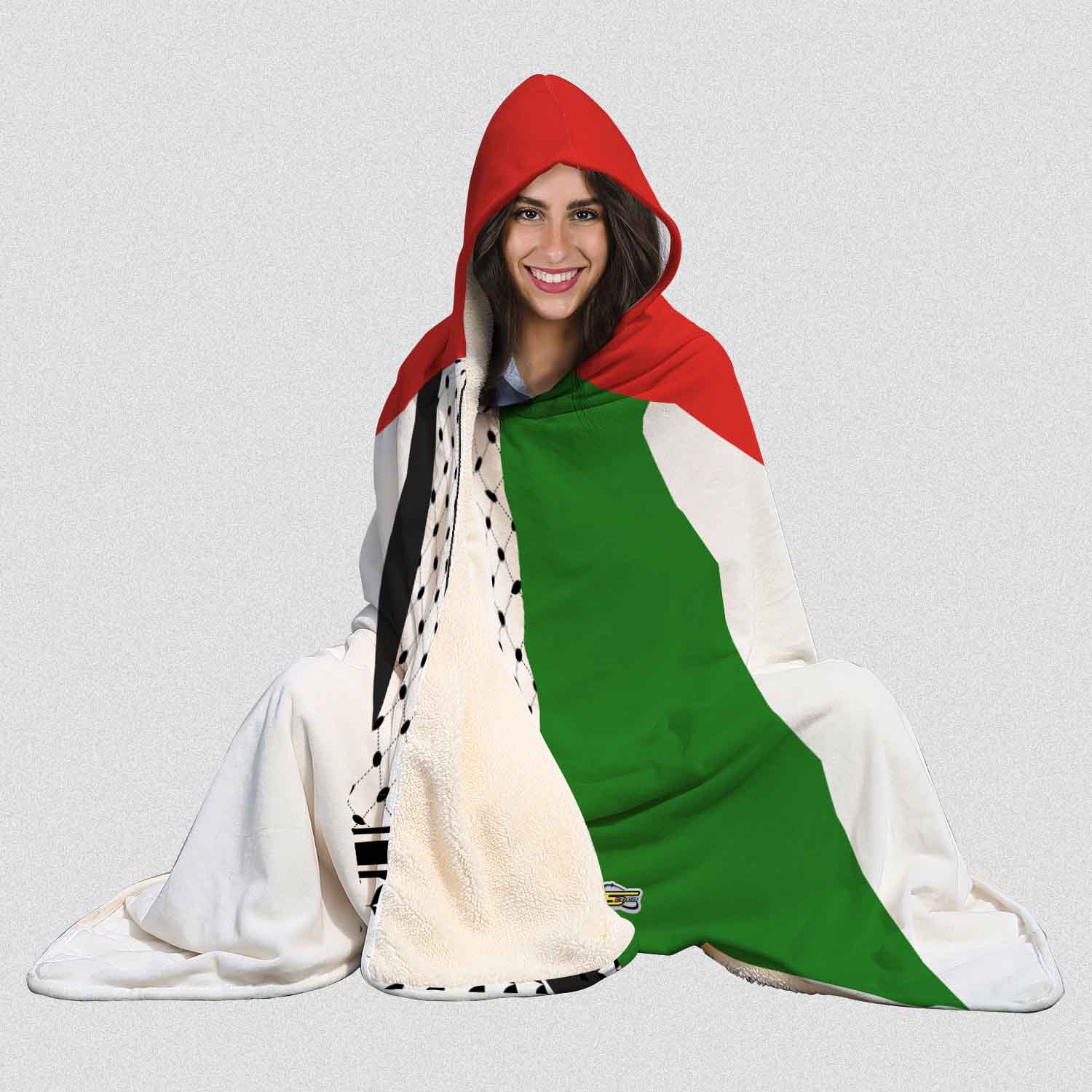 Palestine 4-علم فلسطين - Hooded Blanket - Prink Store