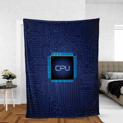 CPU Throw blanket