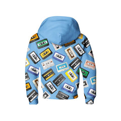 Cassette Tapes Kids Hoodie