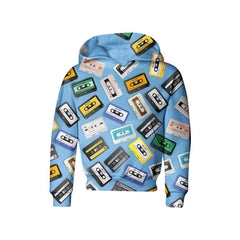 Cassette Tapes Kids Hoodie