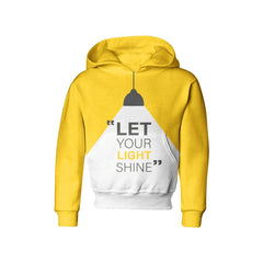 Let Your Light Shine Kids Hoodie