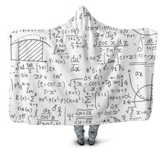 mathematics Hooded blanket