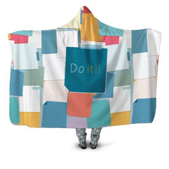 Do it Hooded blanket