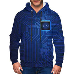 CPU Zip-up hoodie