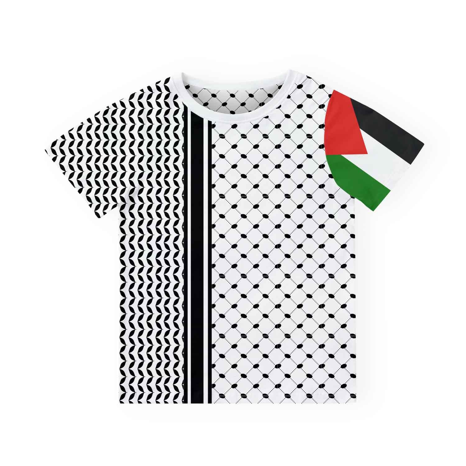 Palestine 5-علم وكوفية - Kids T-shirt - برينك ستور