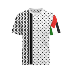 Palestine 5-علم وكوفية - T-Shirt