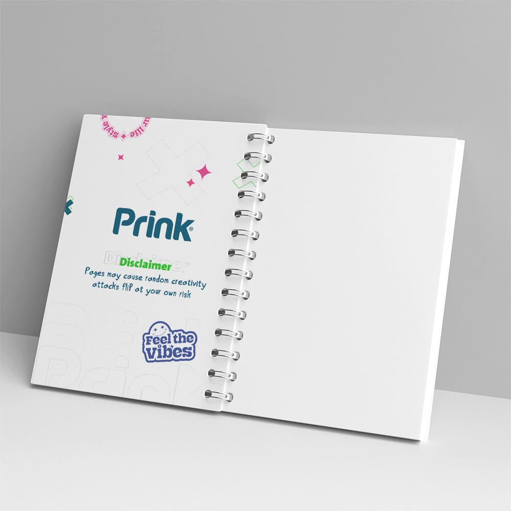 الحياة حلوة بس نفهمها - Spiral Notebook - Prink Store