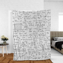 Mathematics Throw blanket