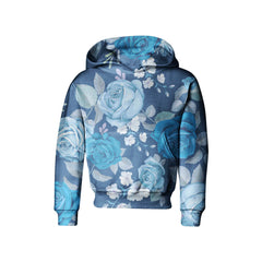 Blue Roses Kids Hoodie