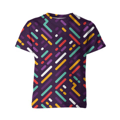 Coloured Stripes Kids T-shirt