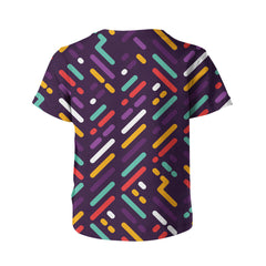 Coloured Stripes Kids T-shirt