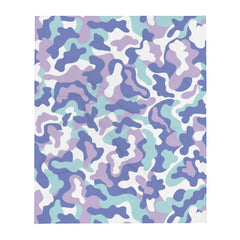 pink Camouflage Throw blanket