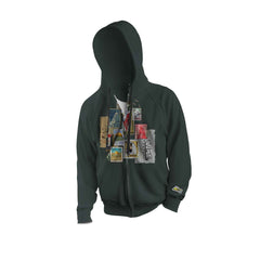 Palestine 3-طوابع فلسطين زيتي - Zip Up Hoodie