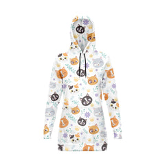 Cats Hoodie Dress