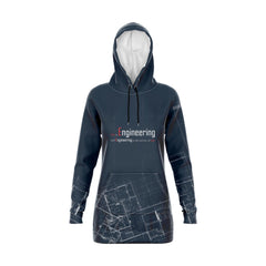 Life is Engineering Hoodie Dress