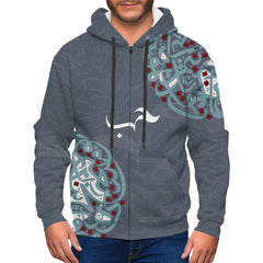 Love - Arabic Calligraphy Zip Up Hoodie