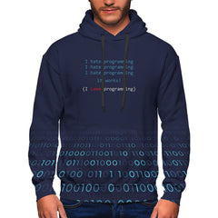 I Love Programing Hoodie