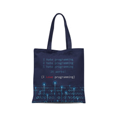 I Love Programing Tote Bag