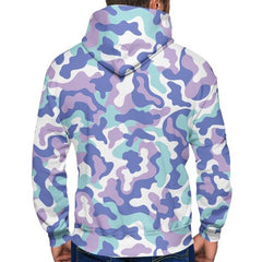 Pink Camouflage Hoodie