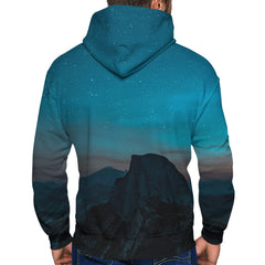 Mountain Night View Hoodie