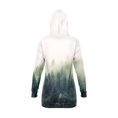 Trees Hoodie Dress