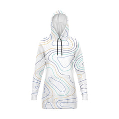 Topography Hoodie Dress