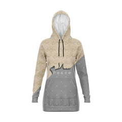 Peace Hoodie Dress