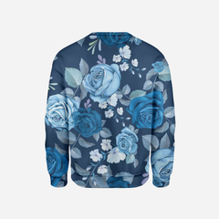 Blue Roses Sweatshirt