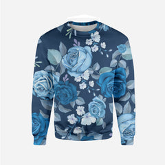 Blue Roses Sweatshirt