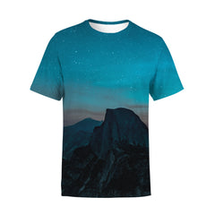 Mountain Night View T-Shirt