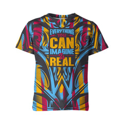 Everything You Can Imagine Is Real Kids T-Shirts