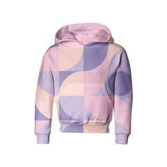 Violet Waves Kids Hoodies